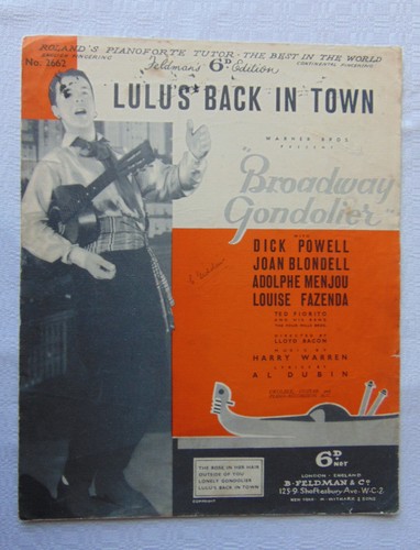Lulu back town broadway - back,