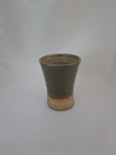 Studio pottery green glazed - pottery,,