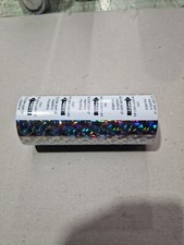 Crackle holographic Foil, used