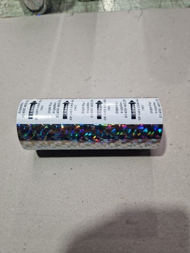 Crackle holographic foil used - crackle,