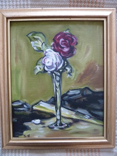 Original oil painting - , of