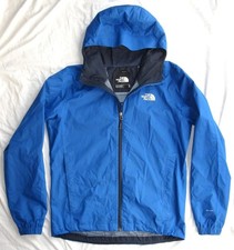 THE NORTH FACE QUEST DRYVENT HOODED WATERPROOF BLUE JACKET M MEDIUM VGC RRP £125