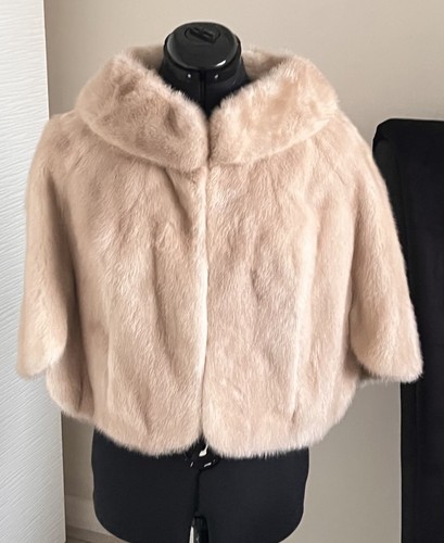Genuine mink fur cape - genuine,