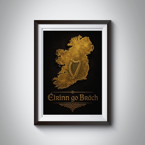 éirinn brách ireland map - Éirinn,
