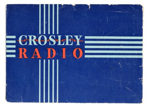 Vintage crosley radio - vintage,