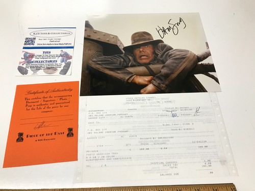 Harrison ford signed indiana - harrison,