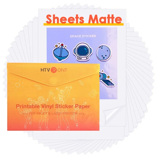 White printable vinyl - vinyl, matte