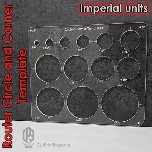Router circle and - circle,