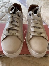 Moda in Pelle Aliton trainers, size 38 in nude rose gold