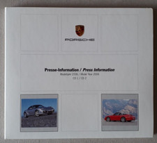 Porsche Media Press Kit Brochure 2005 911 Boxster Cayman Cayenne Carrera GT