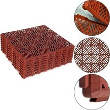 Interlocking plastic garden - plastic,