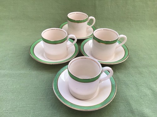 Vintage coffee cans saucers - cans, &