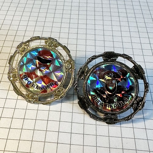 1993 bandai power rangers - bandai, 2pcs