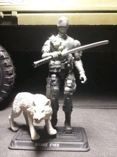 Vintage Gi Joe Snake Eyes And