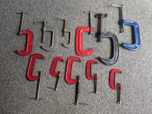 Job lot vintage - job-lot, clamps,
