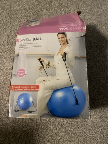 Exercise ball swiss - swiss, with