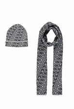 MOSCHINO White & Black Wool