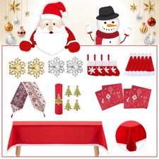 Christmas Dining Table Décor