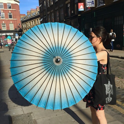 Vintage japanese umbrella - japanese,