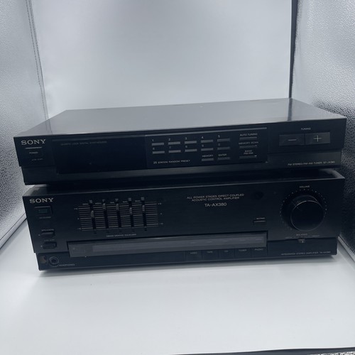 Sony ax380 amplifier - sony, ta-ax380