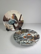 Coalport Decorative Plate - Early Morning Call - Robin - & Hutschenreuther Plate