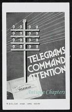 1932 Post Office Telegram