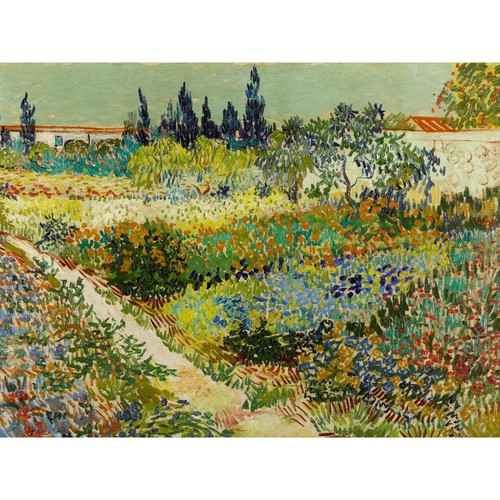 Vincent van gogh garden - van,