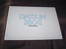 Top Rarity Stunning Brochure Datsun 260 C Hardtop 1974!!!