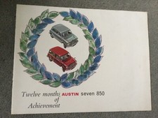 Austin Seven 850 pub no 1992