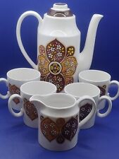 Retro Coffee Set 6 Pc Valencia