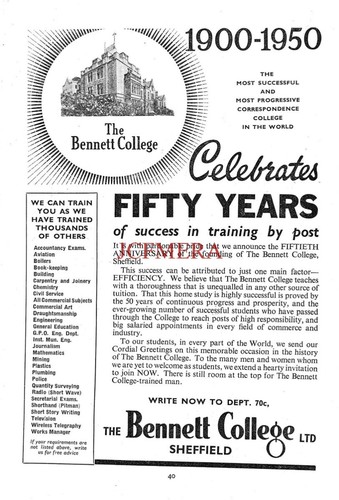 Bennett college ltd - college,