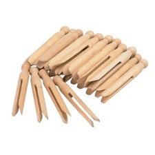 96 Pcs  Natural Wooden Dolly