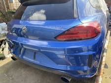 VW SCIROCCO R LINE REAR BUMPER IN BLUE LR5Z 2014-2017