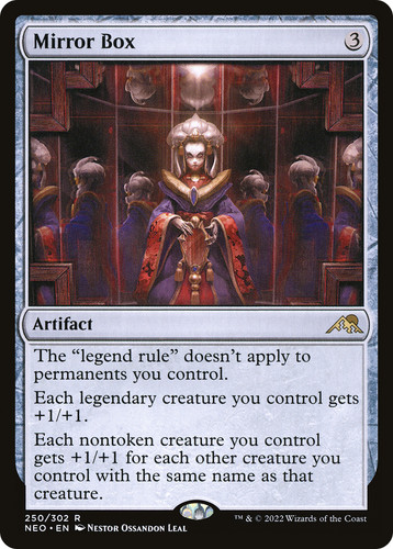 Mtg mirror box neo nm - box,