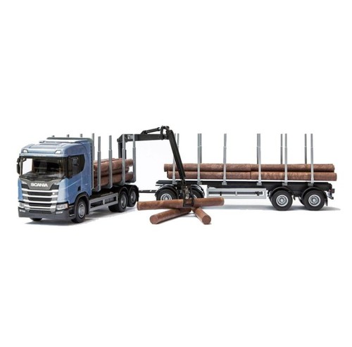 Emek scania r450 6x4 blue - 6x4,