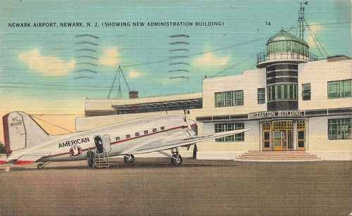 Newark airport 1952 - airport, nj
