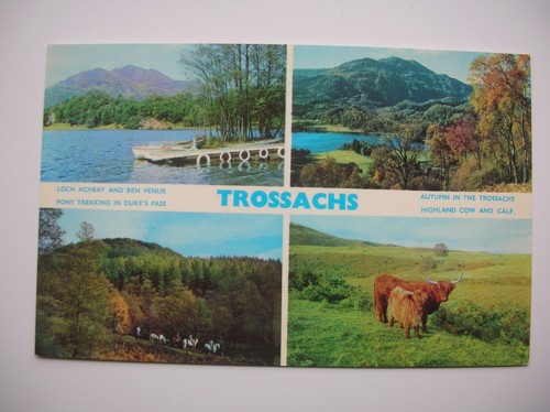 Trossachs postcard loch - trossachs,