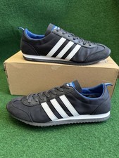 *RARE* UK 9.5 - adidas originals JOG Blue Mens Vintage trainers Shoes DB0462