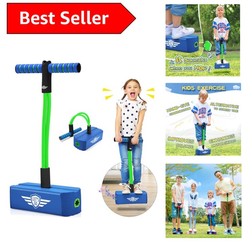 Manual winding kids pogo - manual, stick