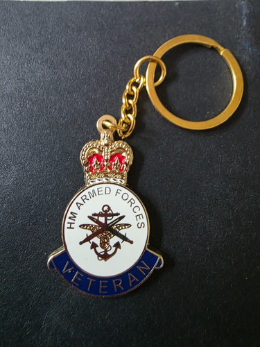 Armed forces veteran keyring - veteran,
