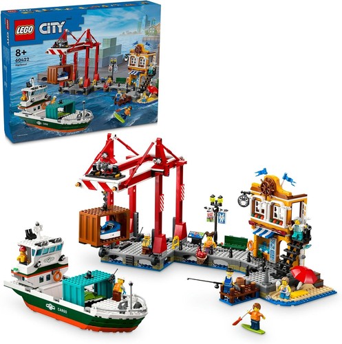 Lego city wharf and - lego,
