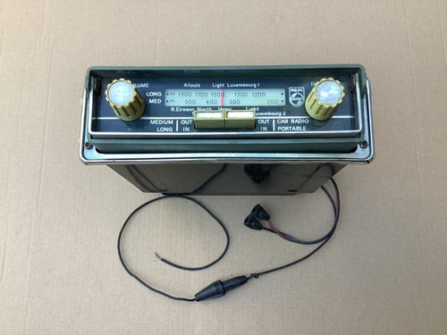 1960 philips portable car - 1960's,