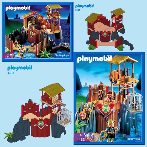 Playmobil viking fort 3151 - playmobil, *