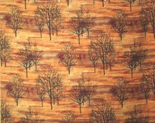 1950s Vintage Fabric Original Print - (F9-50s) London Autumn