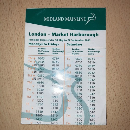 Midland mainline 2003 - mainline.,