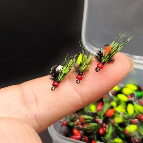 10pcs fly fishing lures bass - fly,