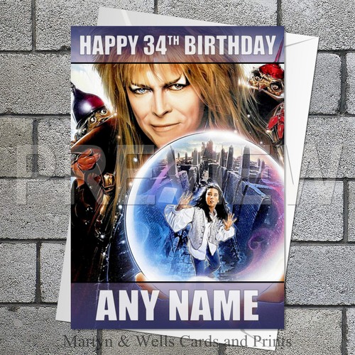 Labyrinth birthday card 5x7 - labyrinth, card.