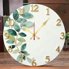 10inch 2D Green Leaf Wooden