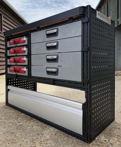 Van racking shelving drawers - van,