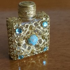 Czech Bohemian Decorative Blue